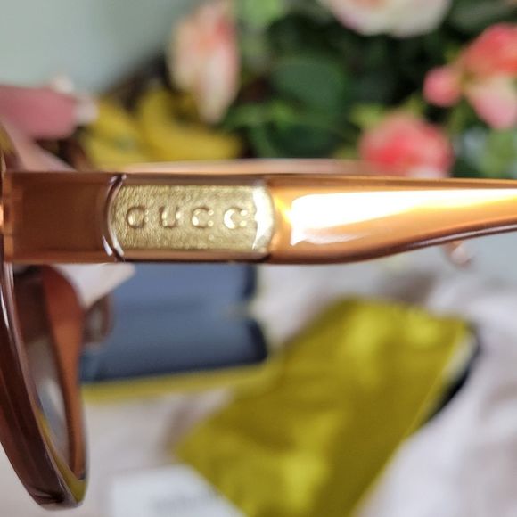 GUCCI GORGEOUS SUNGLASSES W CASE, CLOTH & BAG 😍 Authentic!! - Picture 7 of 12